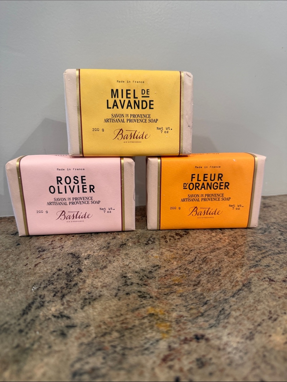 Bastide Soap Trio New